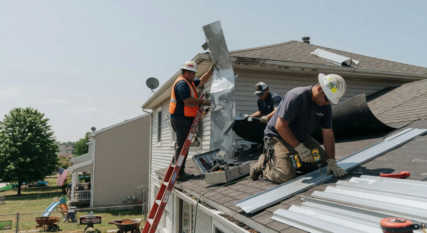 Metal Roof Repair in Deersville, OH